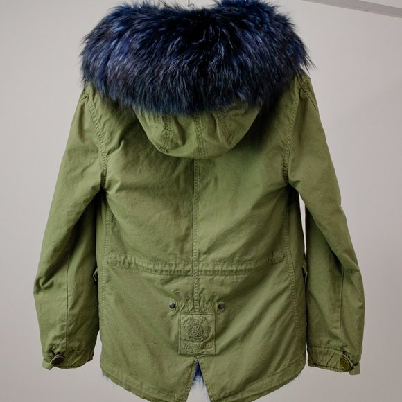 Mr & Mrs Italy Fur Lined Military Style Parka - Picture 2 of 15